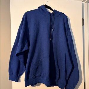 3/$17 Fruit of the Loom Striped Blue Hoodie
